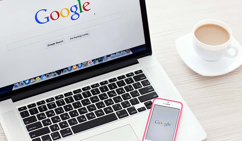 Prima pagina su Google