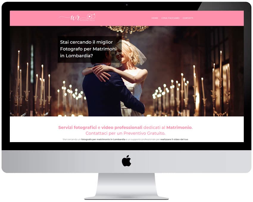 Realizzazione siti web matrimoni