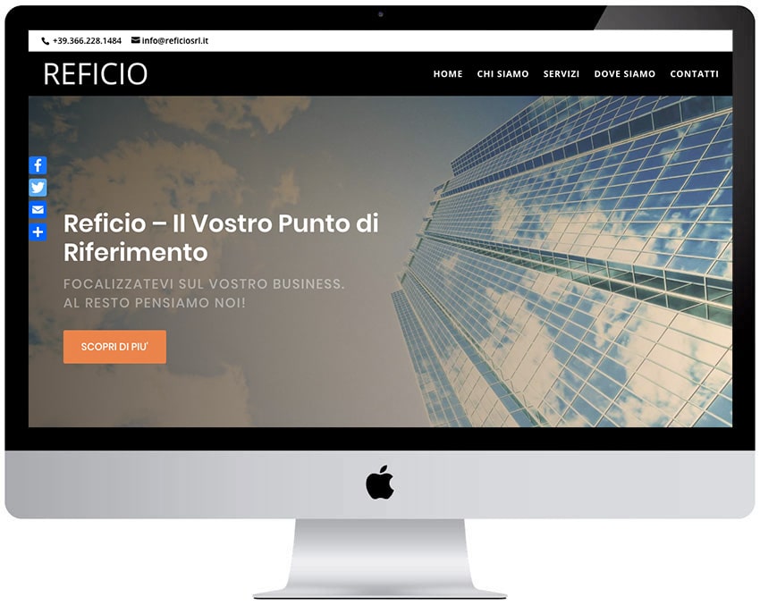 reficiosrl-sitoweb Realizzazione siti web matrimoni