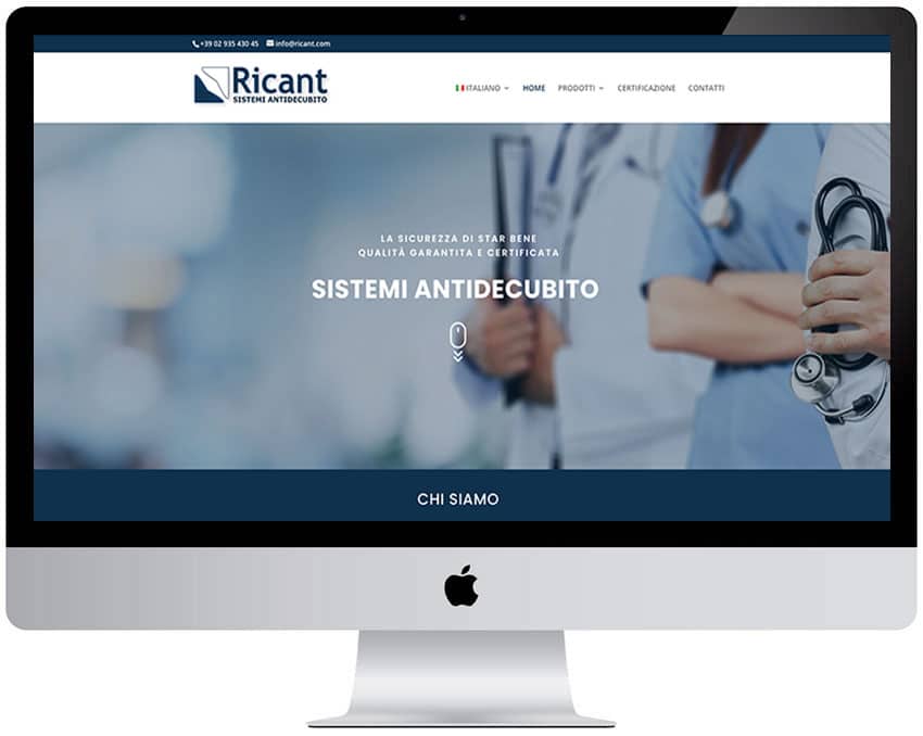 ricant-sitointernet Realizzazione siti web matrimoni
