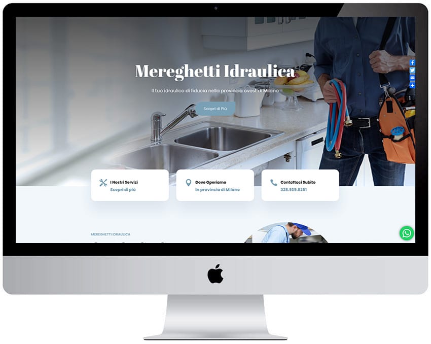 idraulico-sitoweb Realizzazione siti web matrimoni