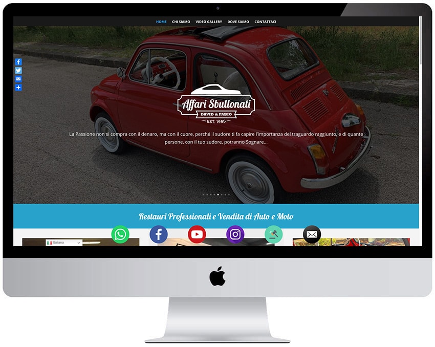 affarisbullonati-sitoweb Realizzazione siti web matrimoni