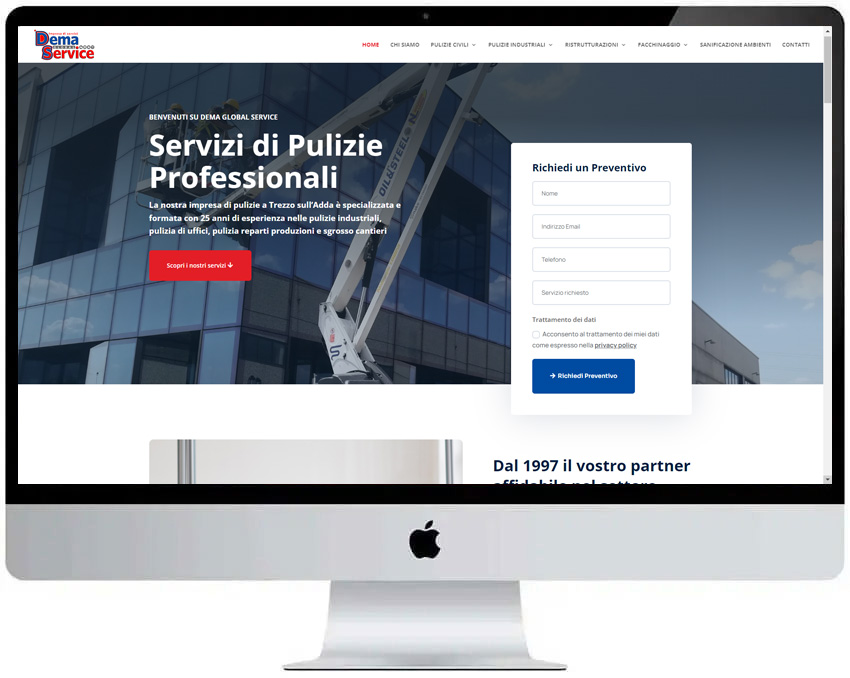 demaservice-sitoweb Realizzazione siti web matrimoni