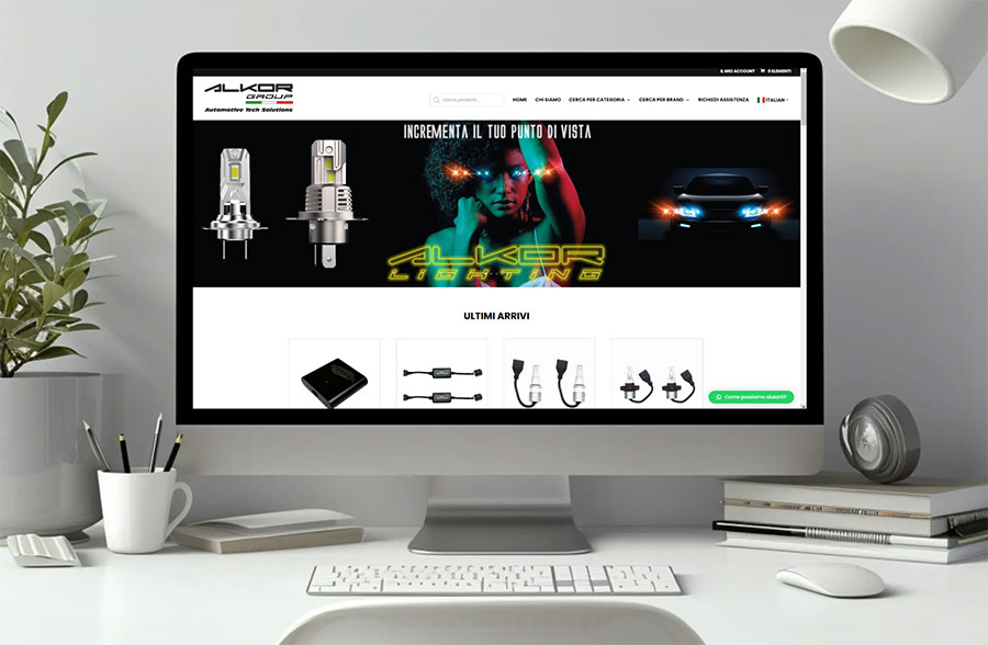 Realizzazione siti ecommerce per vendere online in modo professionale.